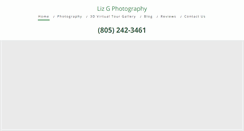 Desktop Screenshot of lizgphotography.com